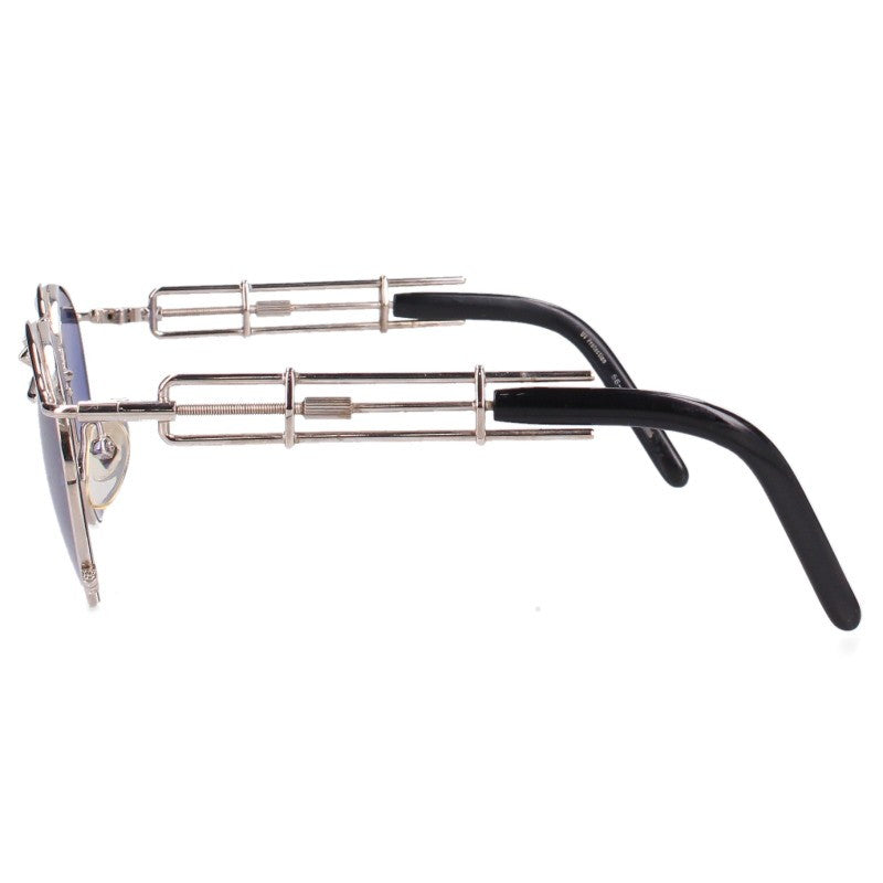 Jean Paul Gaultier Metal Frame Round Sunglasses Silver