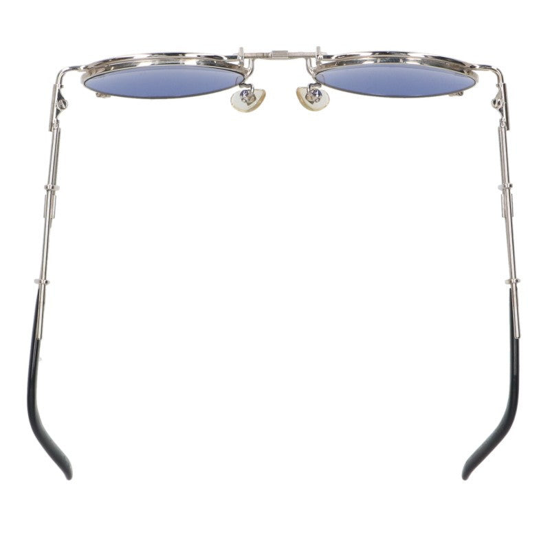 Jean Paul Gaultier Metal Frame Round Sunglasses Silver