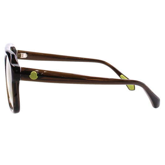 MONCLER Vants Two-Bridge Pilot Sunglasses Black