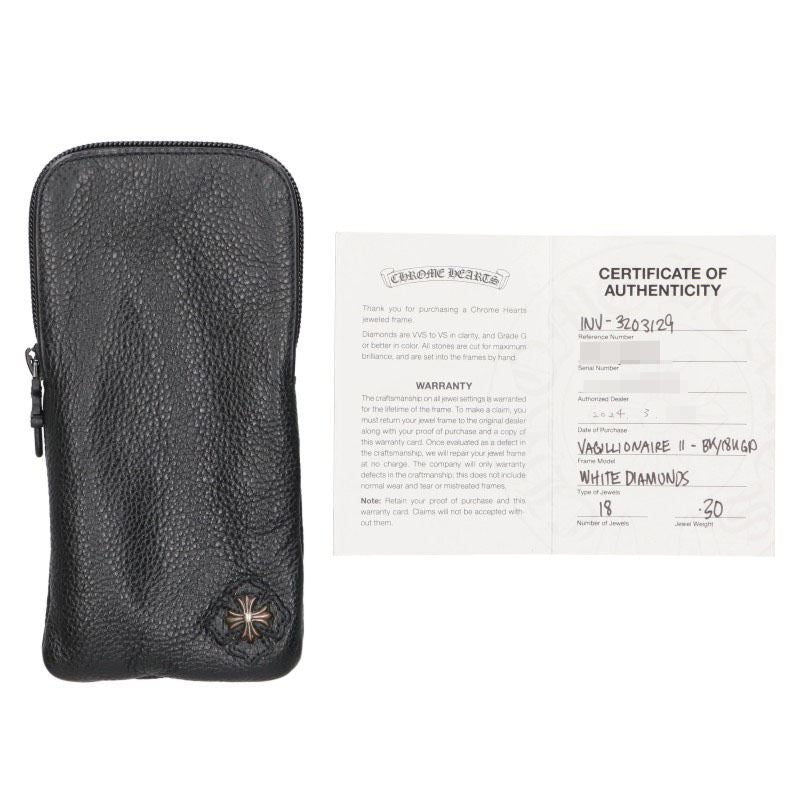 Chrome Hearts VAGILLIONAIRE II Dagger Temple Eyeglasses