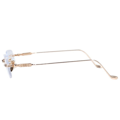 Chrome Hearts SOFFERS II GP Rimless Floral Sunglasses