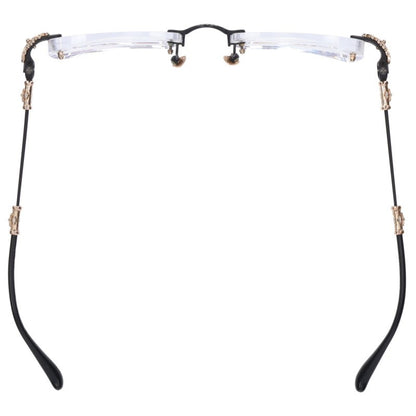 Chrome Hearts PILLS III Floral Rimless Sunglasses Size 55