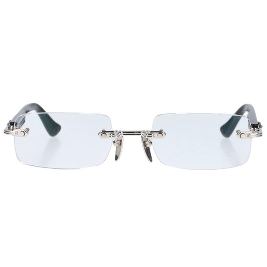 Chrome Hearts DEEP I Side Floral Rimless Eyeglasses Size 54