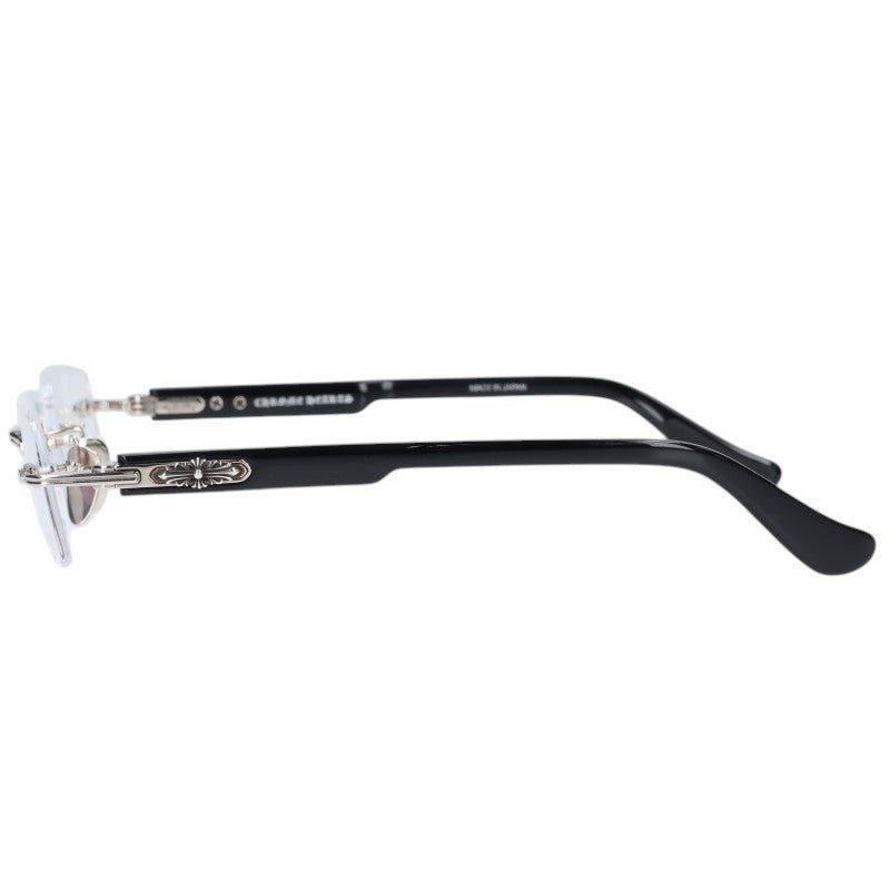 Chrome Hearts DEEP I Side Floral Rimless Eyeglasses Size 54