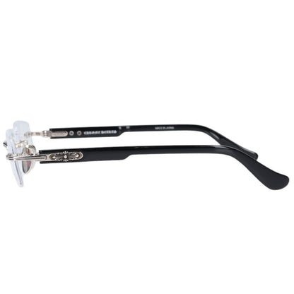 Chrome Hearts DEEP I Side Floral Rimless Eyeglasses Size 54