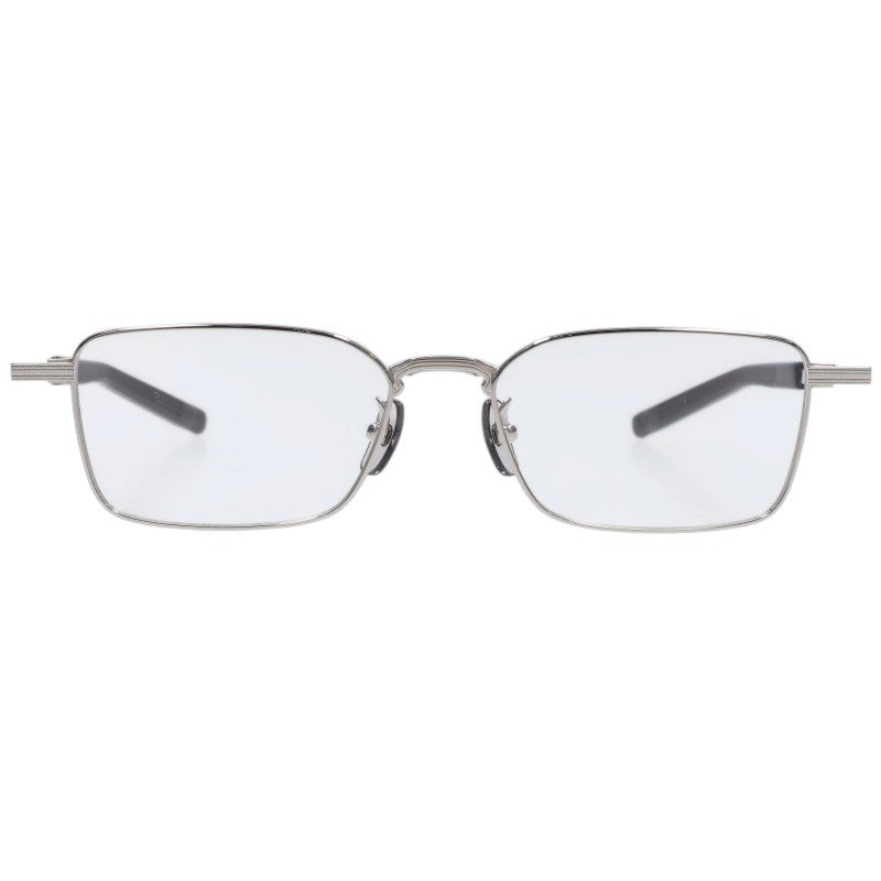 999.9 S-956T Silver Square Glasses Size 53