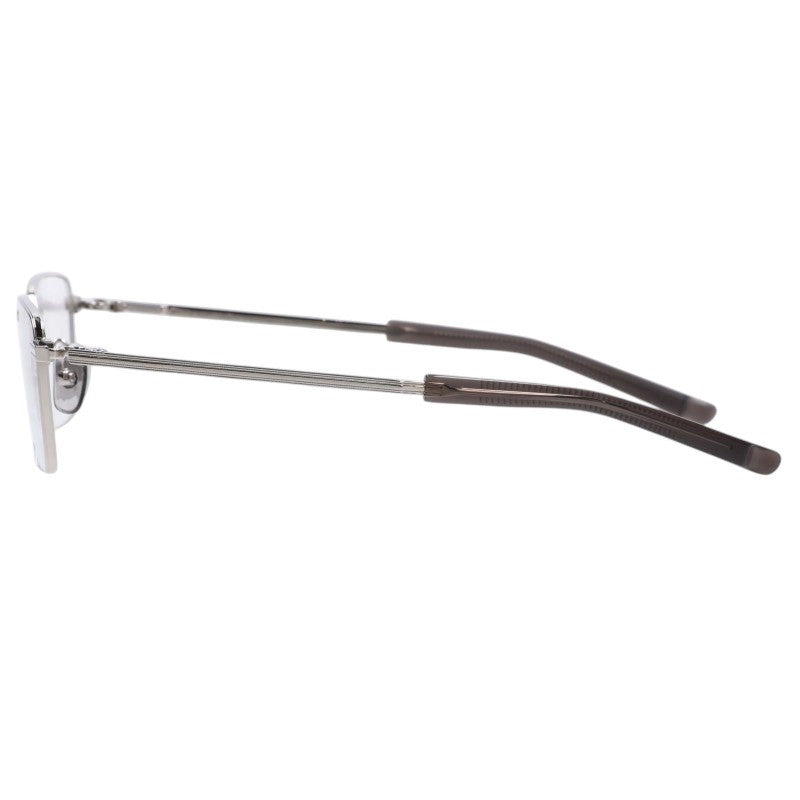 999.9 S-956T Silver Square Glasses Size 53