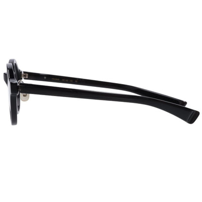 999.9 FN-0846 Round Shape Glasses Black Size 46