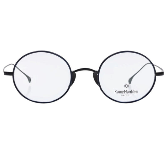 Kamemannen Metal Frame Glasses Black Size 46