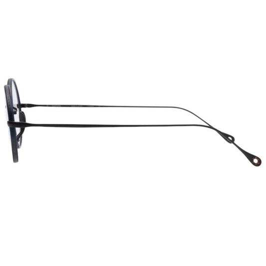 Kamemannen Metal Frame Glasses Black Size 46