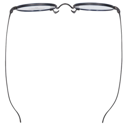 Kamemannen Metal Frame Glasses Black Size 46