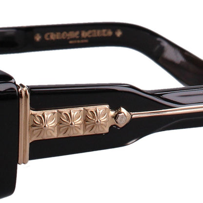 Chrome Hearts ZELDA Square Frame Temple Sunglasses Size 53