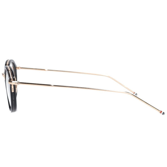 THOM BROWNE TB-011A-49 Boston Frame Glasses Black Size 49