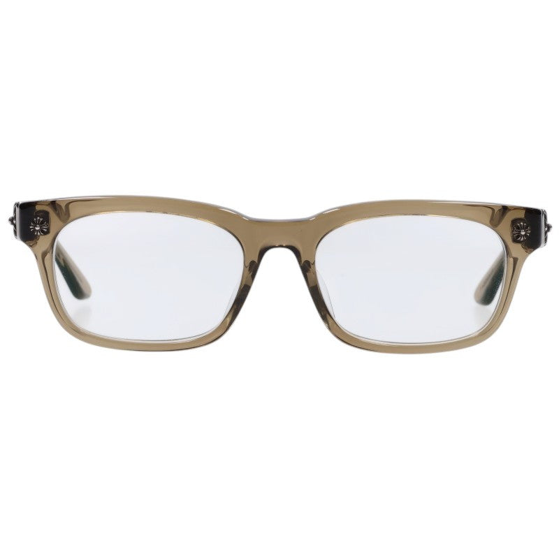Chrome Hearts VAGIRANTE CH Eyeglasses Khaki Size 54