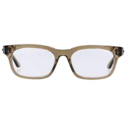 Chrome Hearts VAGIRANTE CH Eyeglasses Khaki Size 54
