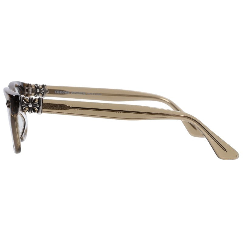 Chrome Hearts VAGIRANTE CH Eyeglasses Khaki Size 54