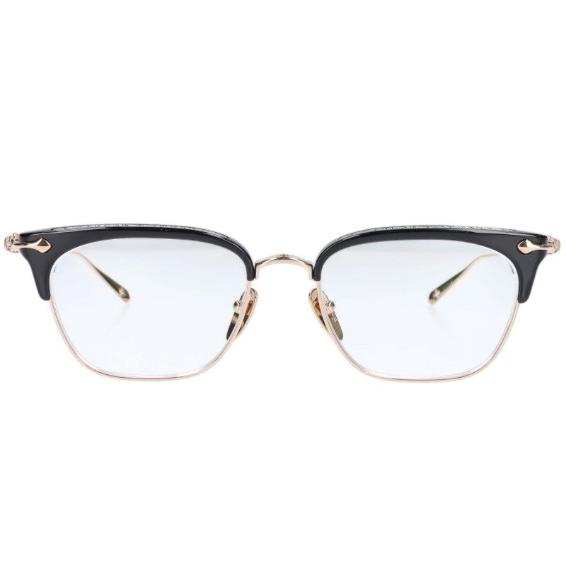 Chrome Hearts SLUNTRADICTION Glasses Black/Gold Size 54