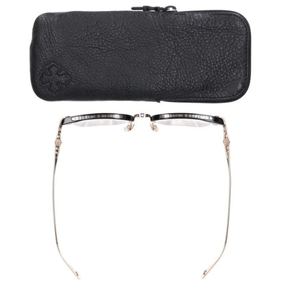 Chrome Hearts SLUNTRADICTION Glasses Black/Gold Size 54
