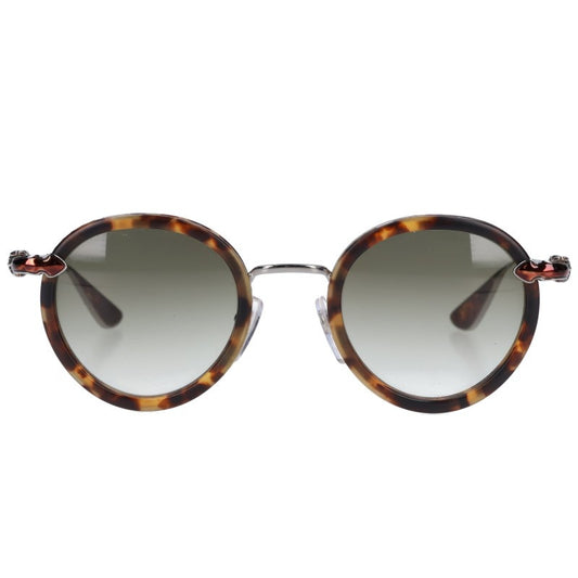 Chrome Hearts Double Floral Cross Round Eyeglasses Size 47