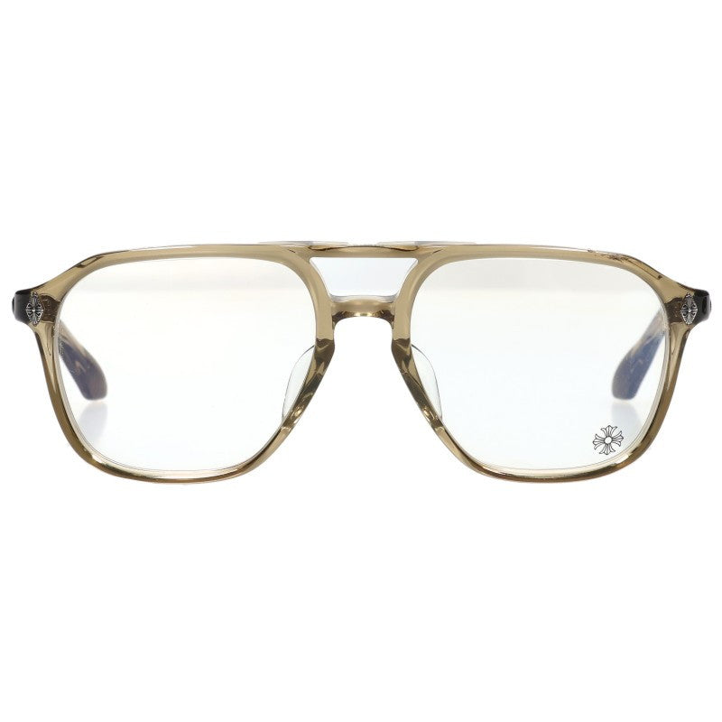 Chrome Hearts ZIP HER Side Flare Knee Glasses Size 55