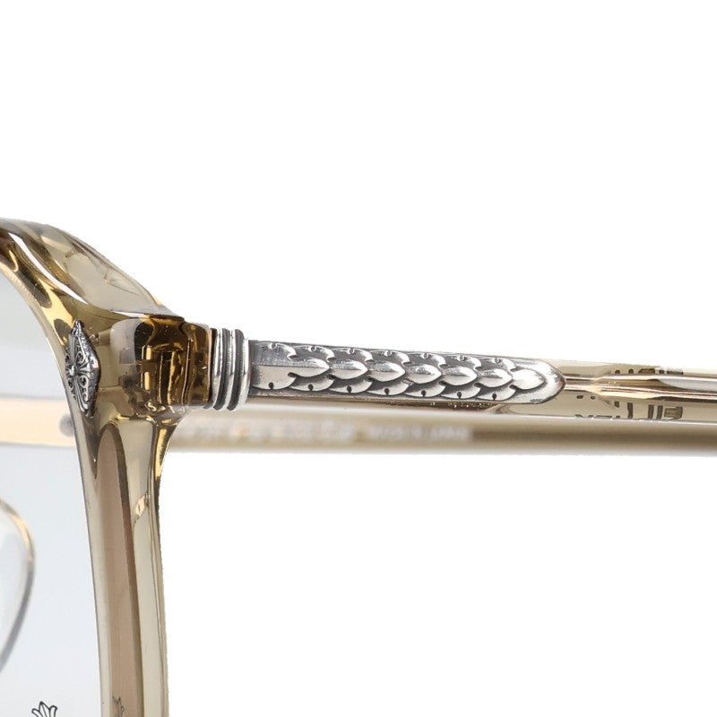 Chrome Hearts ZIP HER Side Flare Knee Glasses Size 55