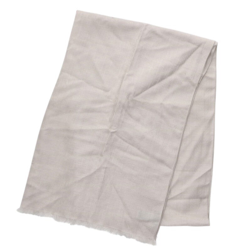 DIOR Gray Wool Silk Oblique Jacquard Scarf Size ONE SIZE