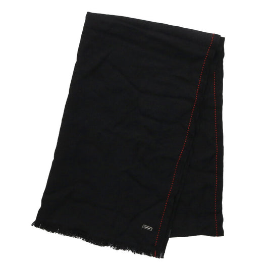 Dior HOMME Black Cashmere Blend Stitch Scarf Size ONE SIZE