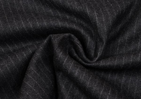 Papas Charcoal Wool Stripe Tailored Blazer Size 48M