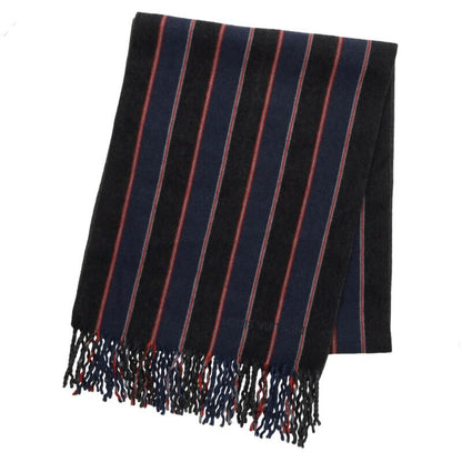 Louis Vuitton Edinburgh Scarf Blue x Black x Red