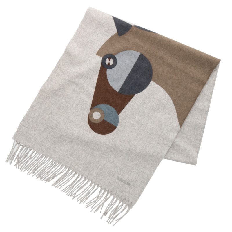 HERMES AW25 Théorème de Pythagore Cashmere Size ONE SIZE