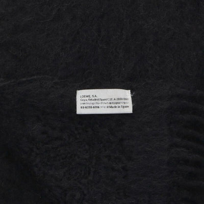 LOEWE Logo Bead Embroidered Mohair Wool Scarf Size ONE SIZE