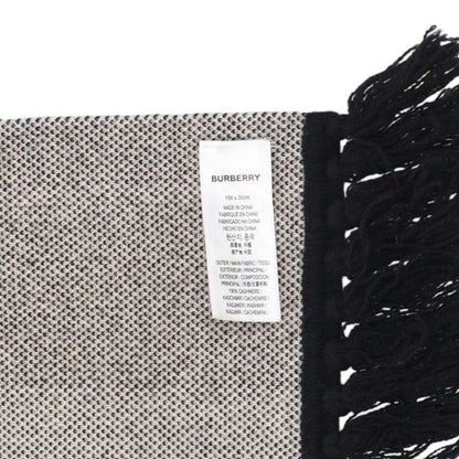 Burberry Logo Jacquard Cashmere Muffler Multi Size ONE SIZE