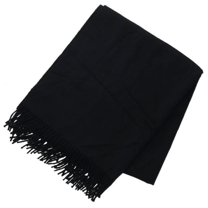 HERMES Recto Verso Logo Embroidered Cashmere Size ONE SIZE