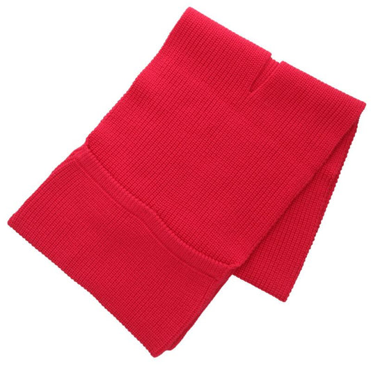 Maison Margiela 14AW 4-Stitch Wool Scarf Red Size ONE SIZE