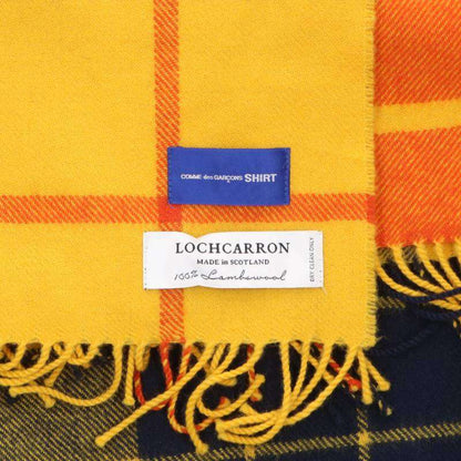 COMME des GARCONS SHIRT Lochcarron Wool Tartan Check Scarf