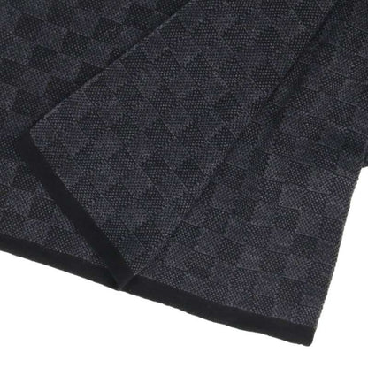 LOUISVUITTON M70028 Petit Damier Scarf Black Size ONE SIZE
