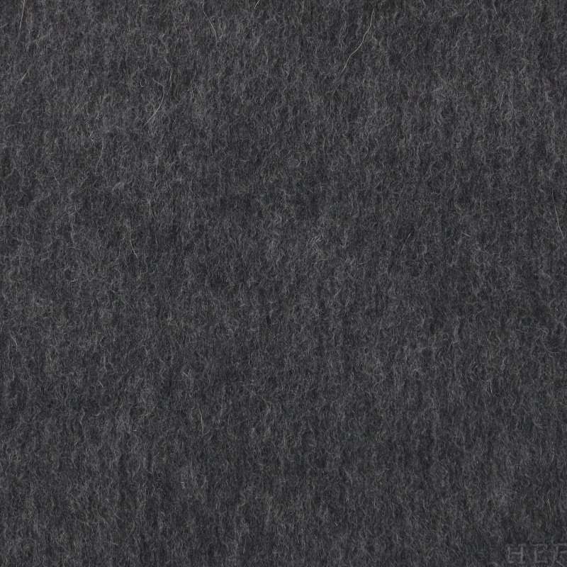HERMES Cashmere Fringe Scarf Gray Size ONE SIZE