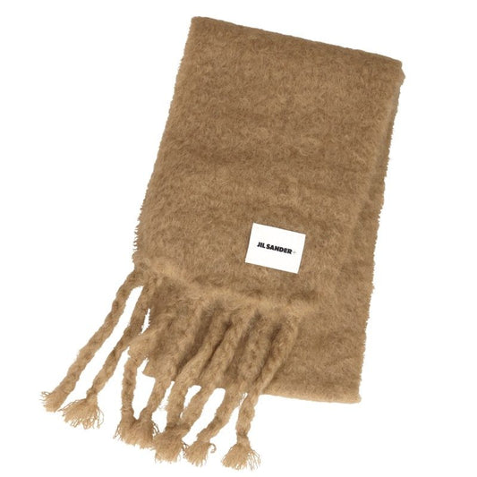 JILSANDER 25AW Mohair Wool Scarf Beige Size ONE SIZE