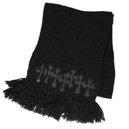 Chrome Hearts Cashmere Cross Patch Scarf Multi