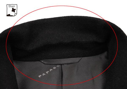 Papas Cashmere Blend 3B Jacket Black Size S