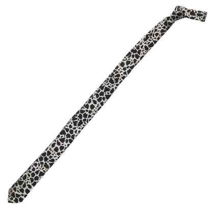 CELINE 2AV01477G Leopard Print Silk Tie Size ONE SIZE