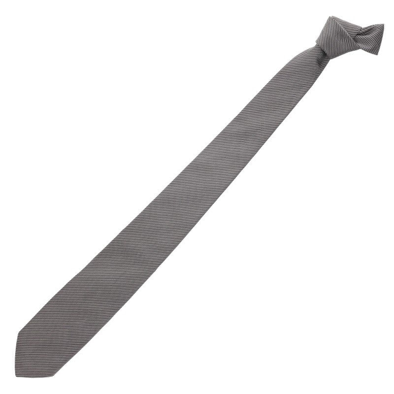 Helmut Lang Regimental Silk Tie Gray Size ONE SIZE