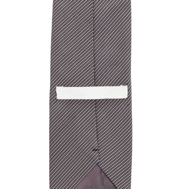 Helmut Lang Regimental Silk Tie Gray Size ONE SIZE