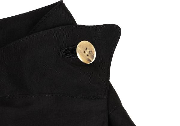 ISSEY MIYAKE Silk Cupro Asymmetrical Pants Black Size M
