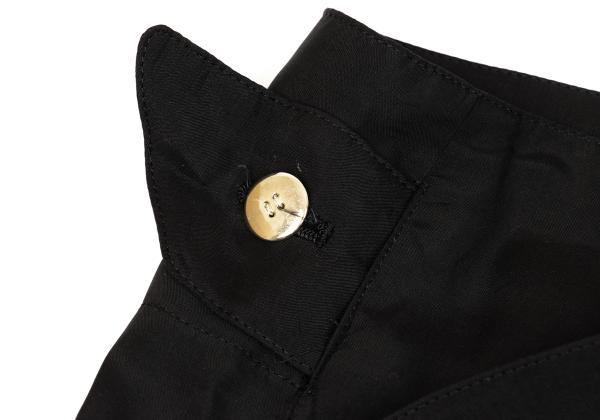 ISSEY MIYAKE Silk Cupro Asymmetrical Pants Black Size M