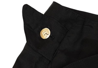 ISSEY MIYAKE Silk Cupro Asymmetrical Pants Black Size M