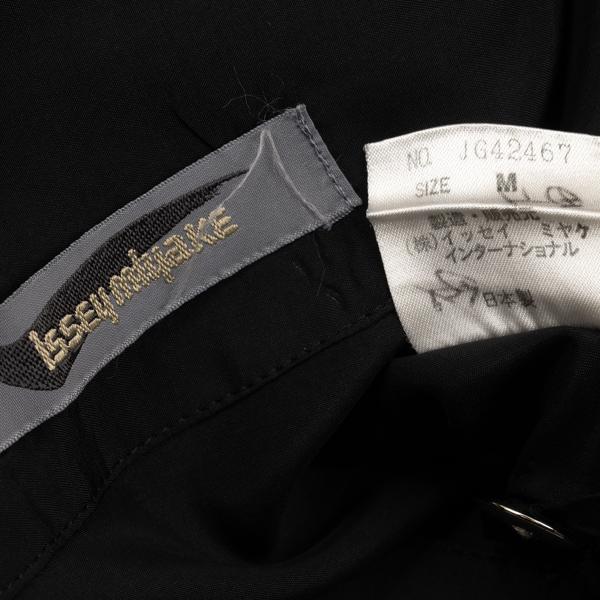 ISSEY MIYAKE Silk Cupro Asymmetrical Pants Black Size M