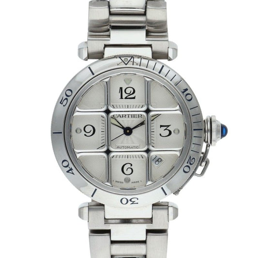 Cartier Pasha Grid Automatic Chronograph 38mm Size ONE SIZE