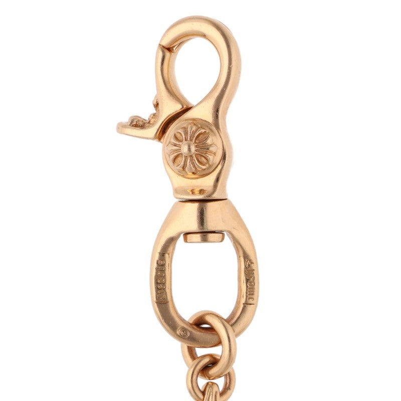 Chrome Hearts 22K Yellow Gold CH PLS Pocket Watch & Chain