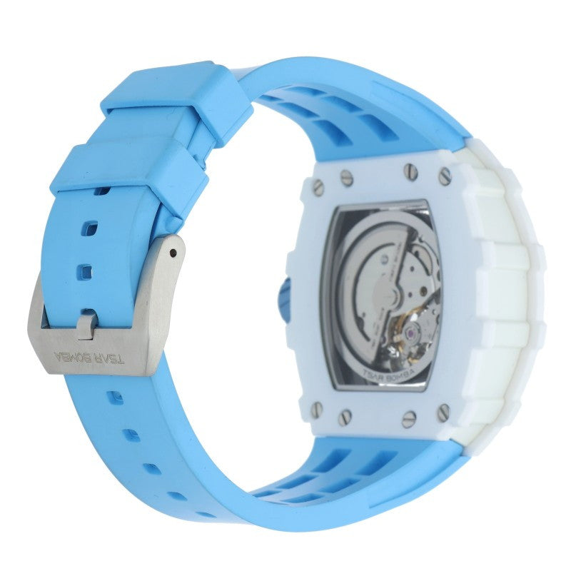 TSAR BOMBA TB8208C Rubber Strap Ceramic Watch Size ONE SIZE